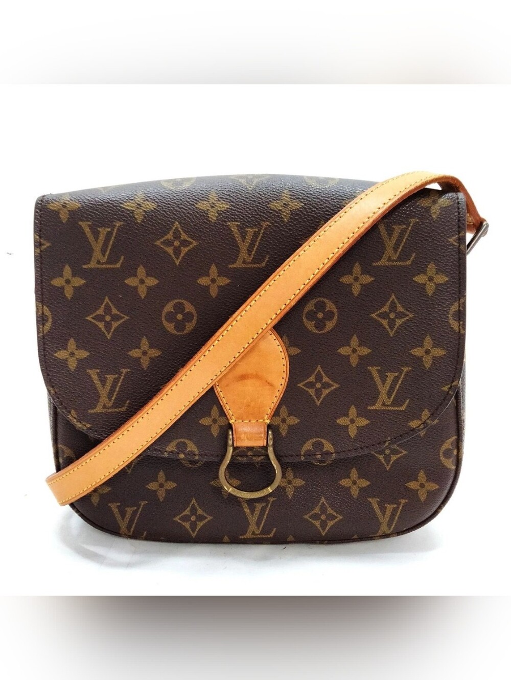 Louis Vuitton LV Shoulder Bag Saint Cloud GM Brown Monogram - Picture 2 of 8